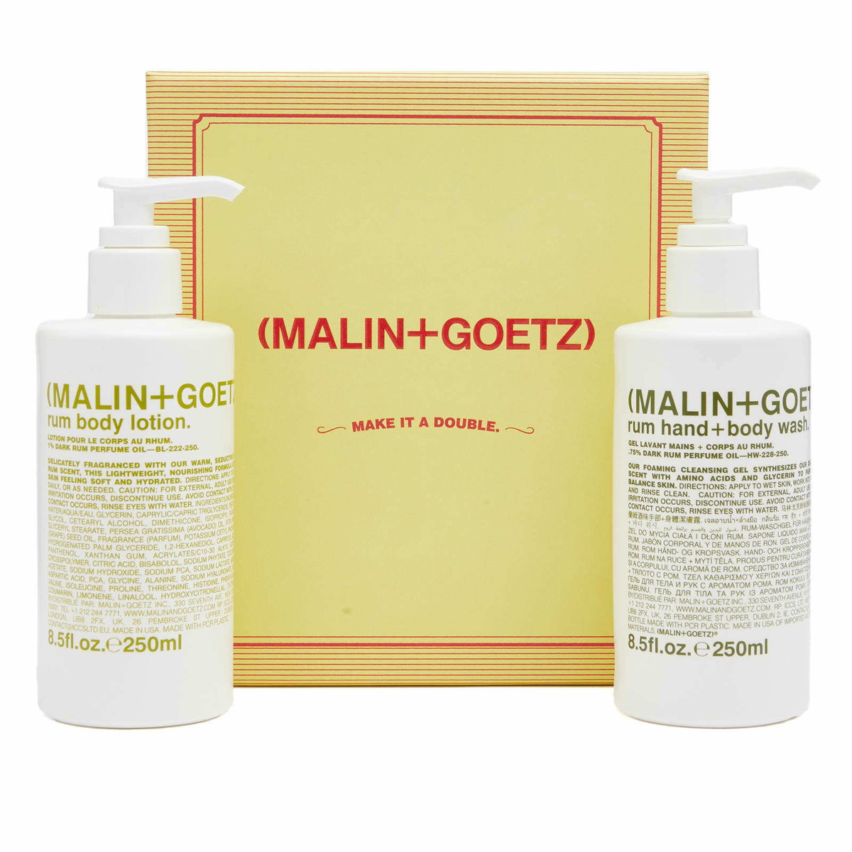 Malin + Goetz Make It a Double Set in N/A 