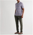 Missoni - Space-Dyed Crochet-Knit Cotton Polo Shirt - Multi