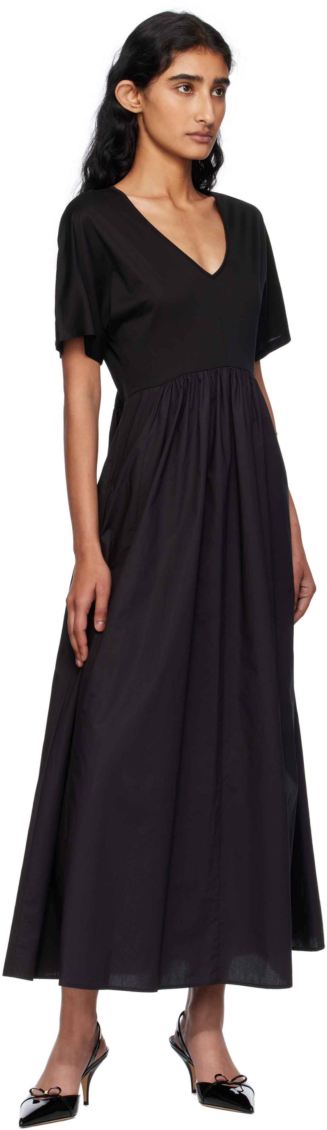 Weekend Max Mara Black Bronzo Midi Dress