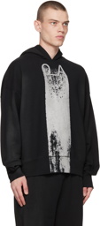 A-COLD-WALL* Black Print Hoodie