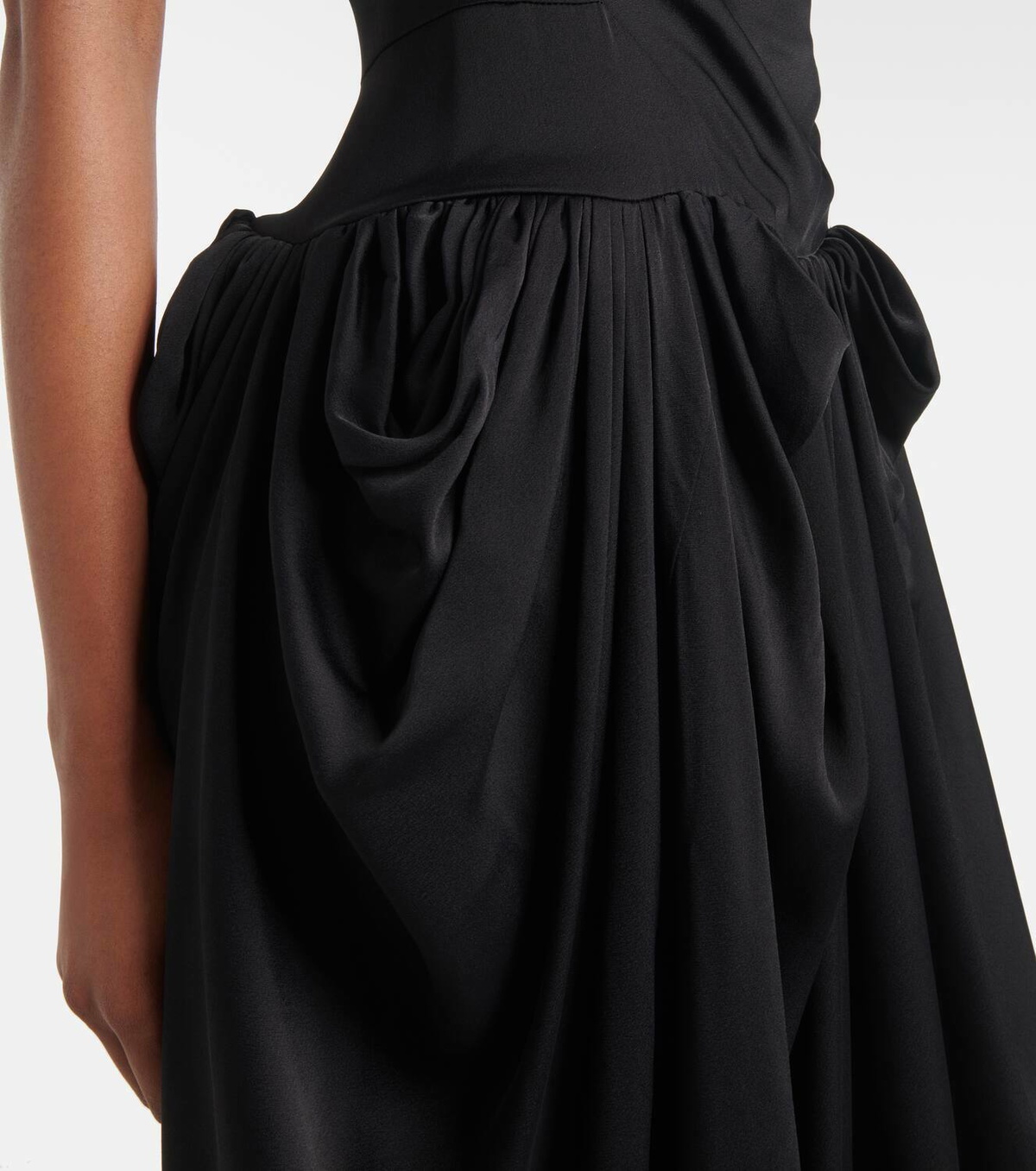 Vivienne Westwood Sunday Garden draped midi dress Vivienne