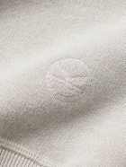 Kingsman - Logo-Embroidered Cotton and Cashmere-Blend Jersey Sweatshirt - Gray