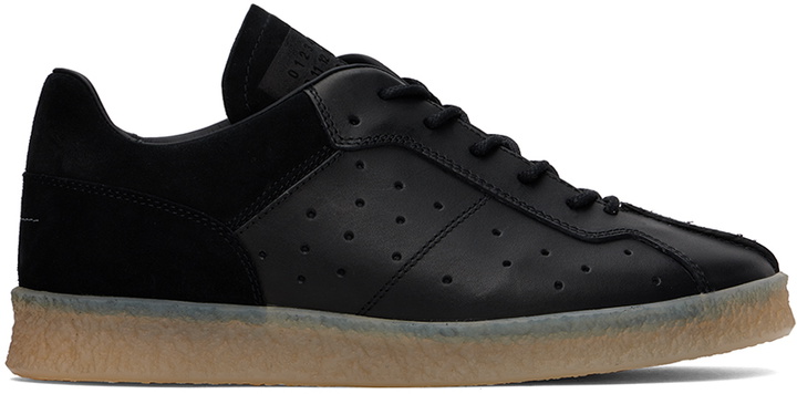 Photo: MM6 Maison Margiela Black 6 Court Sneakers