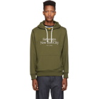 Saturdays NYC Green Embroidered Miller Standard Ditch Hoodie