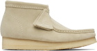 Clarks Originals Beige Wallabee Desert Boots