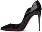 Christian Louboutin Black Hot Chick Heels