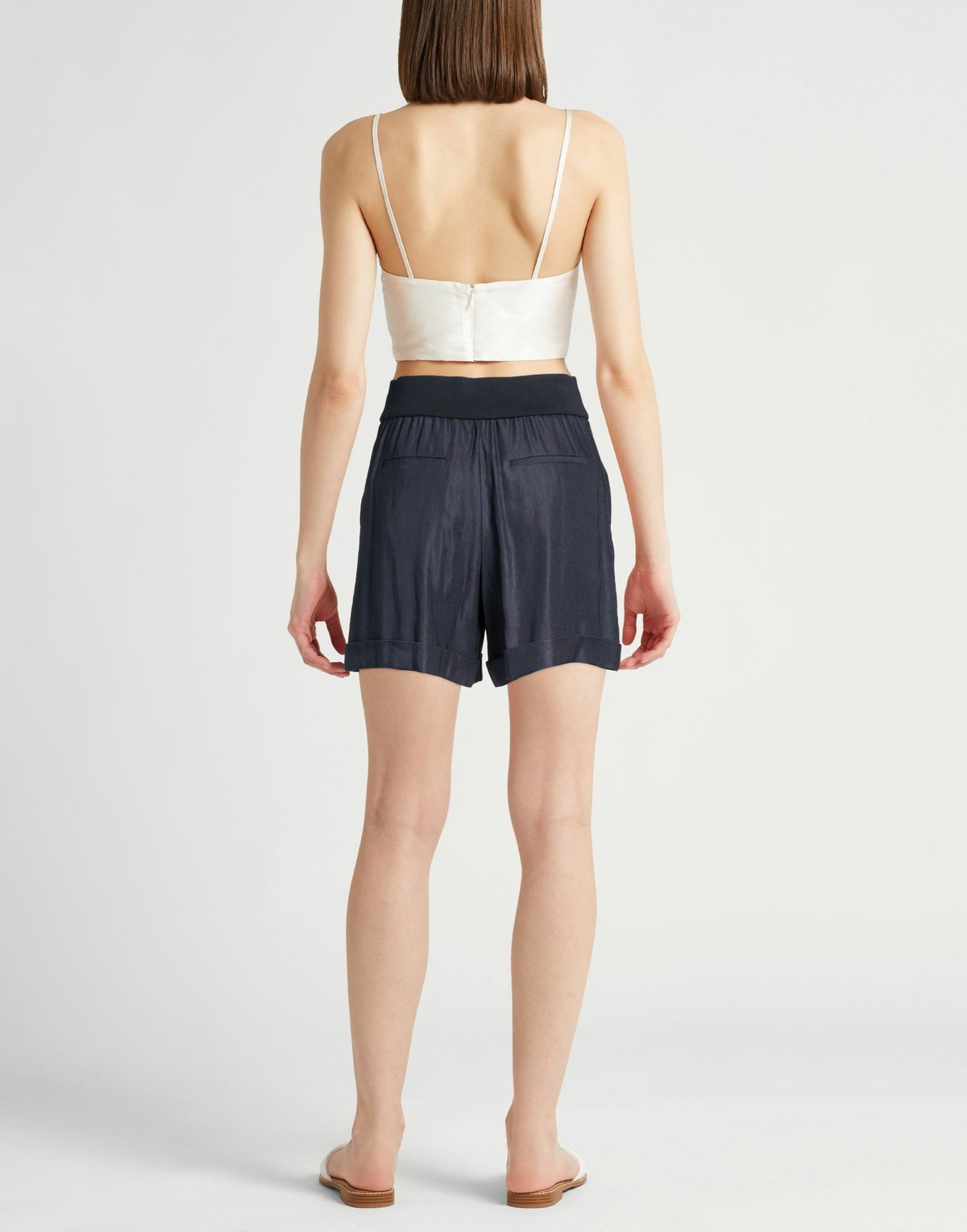Peserico Womens Shorts & Bermuda Shorts Midnight in Blue