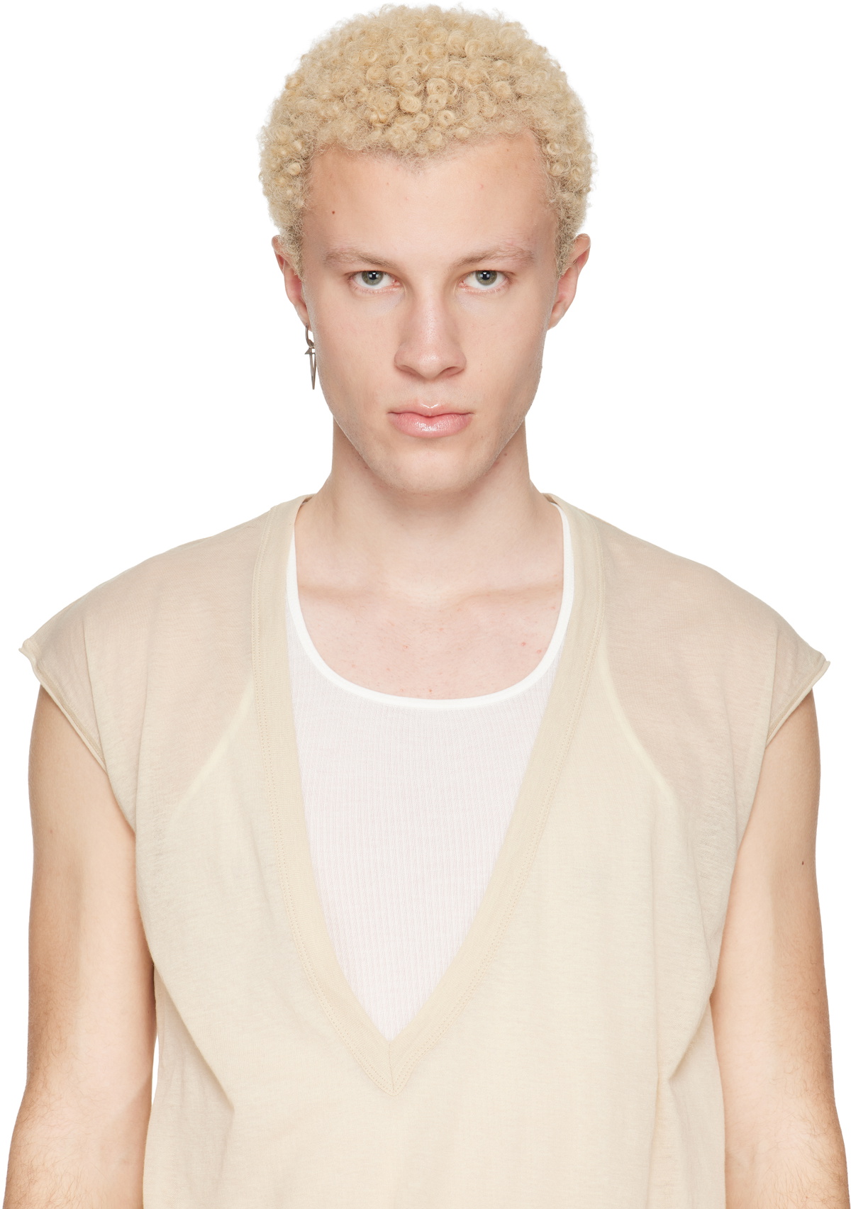 Rick Owens Pentagram Earring