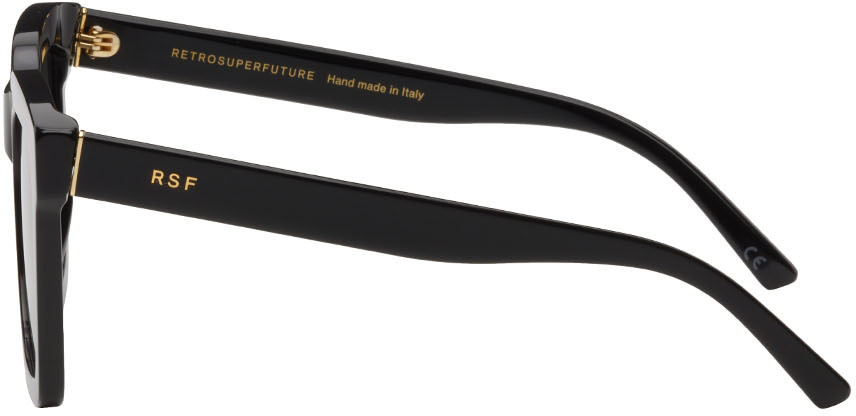 RETROSUPERFUTURE Black Aalto Sunglasses