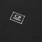 C.P. Company Undersixteen Men's Small Logo T-Shirt in Black