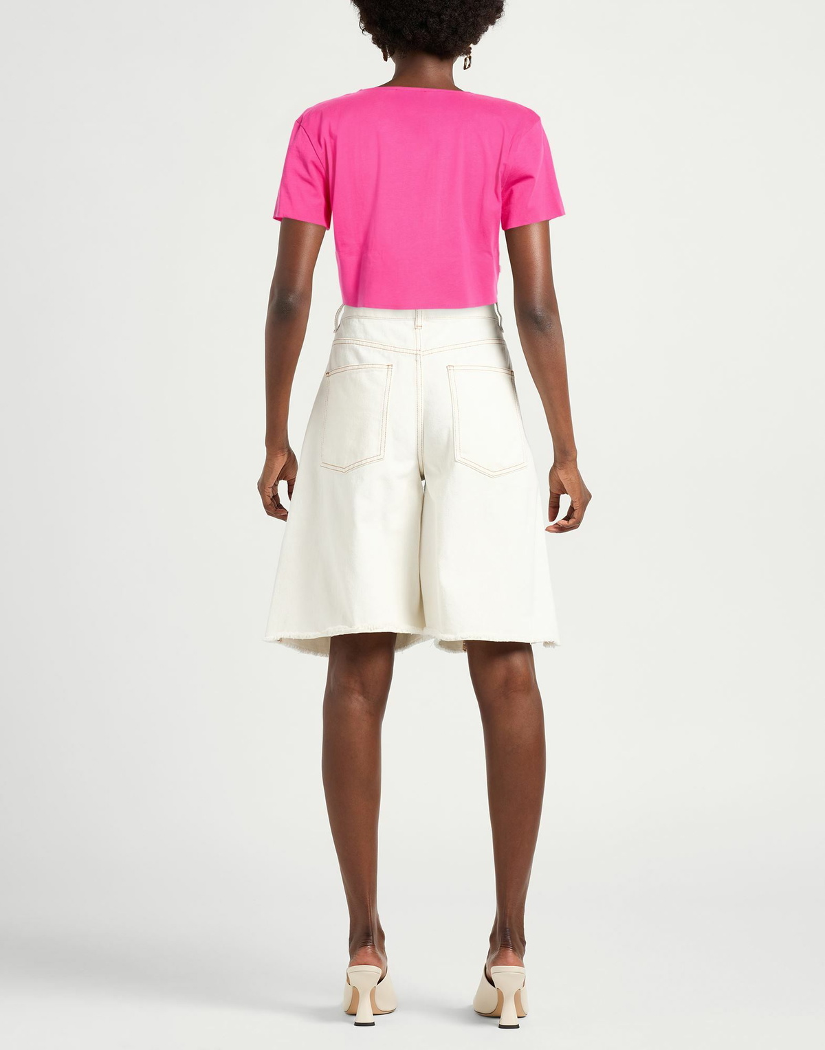 Jijil Womens T-shirt in Fuchsia
