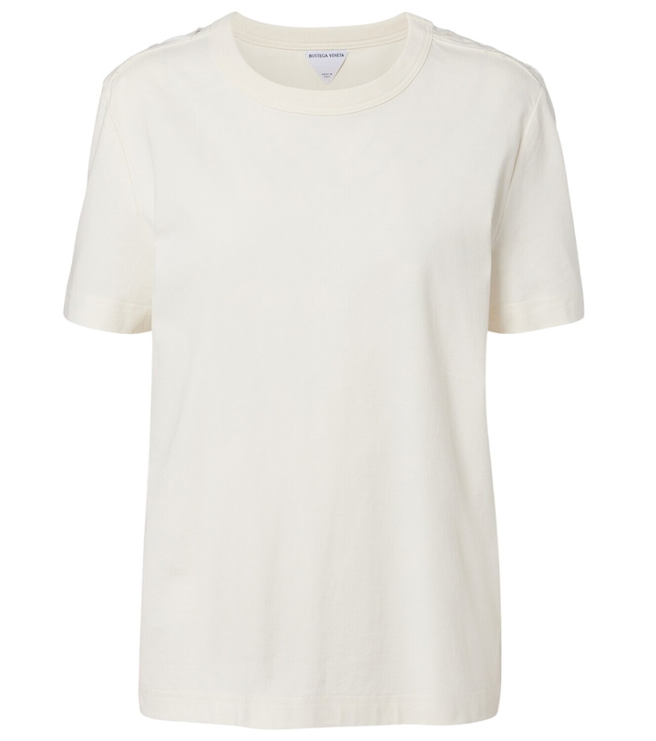 Photo: Bottega Veneta Intrecciato cotton jersey T-shirt