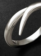Shaun Leane - Interlocking Single 18-Karat White Gold Ring - Silver