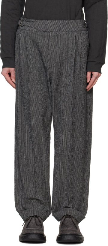 Photo: Craig Green Gray Double Pleat Trousers