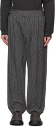 Craig Green Gray Double Pleat Trousers