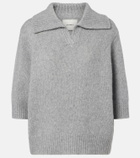 Lisa Yang Lailai cashmere and silk polo sweater