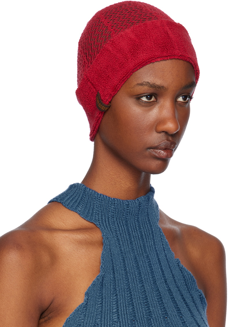 Isa Boulder Red Silvia Beanie