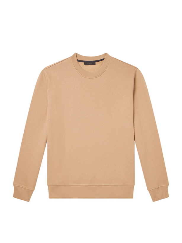Photo: Slowear - Zanone Cotton and Cashmere-Blend Jersey Sweatshirt - Neutrals