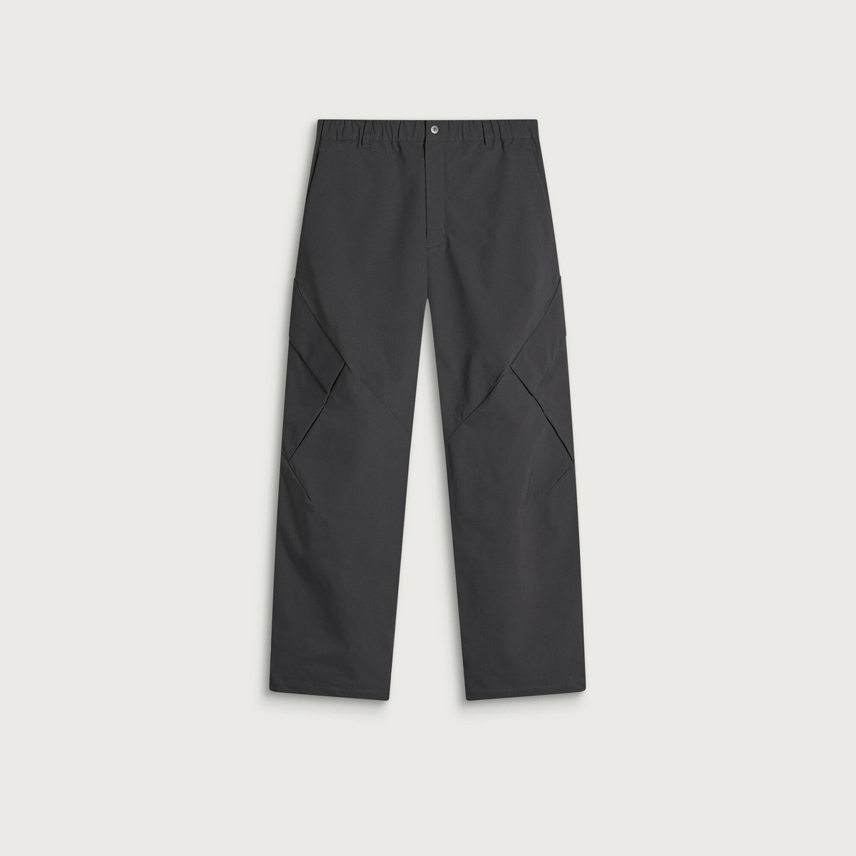 Goldwin Men's Pocket Double Weave Pants in Deep Charcoal