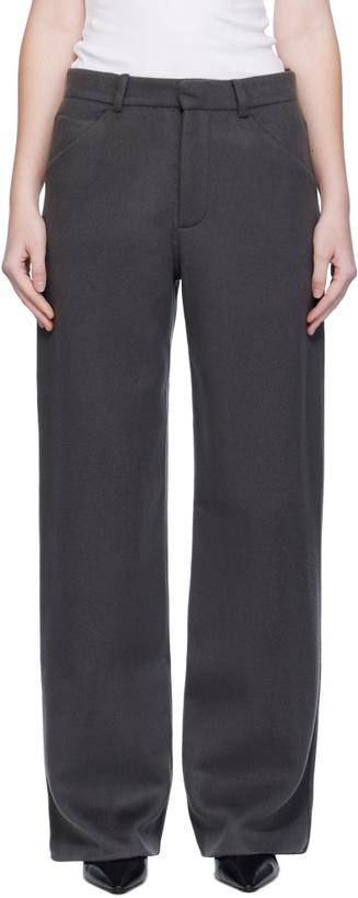 Photo: Arch The Gray Handmade Wool Cashmere Trousers