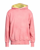 Notsonormal Mens Sweatshirt in Pink