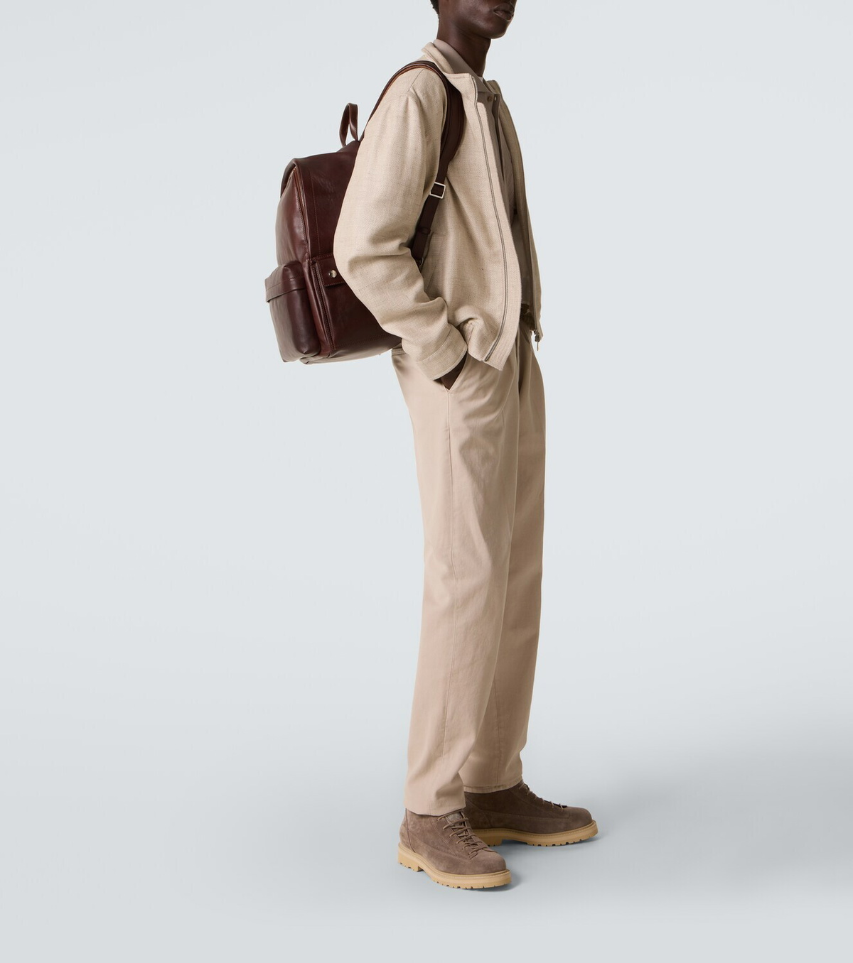 Brunello Cucinelli Leather backpack