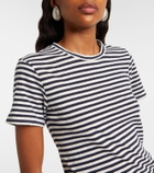 Nili Lotan Lana striped cotton jersey T-shirt