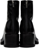 SAPIO Black Zip Boots