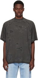 1017 ALYX 9SM Gray Distressed T-Shirt