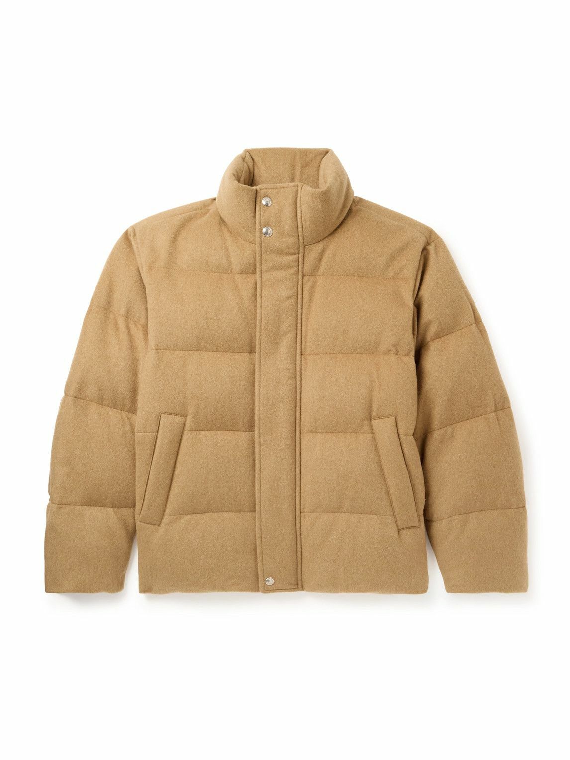 Loro Piana - Giulio Quilted Storm System® Cashmere Down Jacket - Brown
