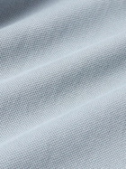 Stòffa - Cotton-Piqué Polo Shirt - Blue