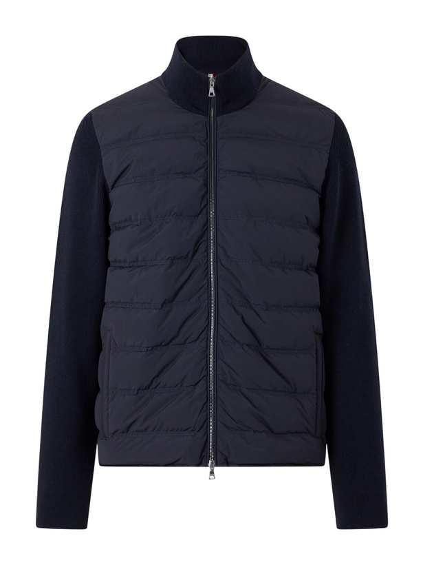 Photo: Orlebar Brown - Terrence III Quilted Shell and Merino Wool Down Jacket - Blue