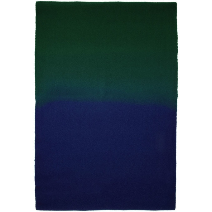 Photo: Sies Marjan Blue and Green Rem Koolhaas Edition Pastoral Scarf