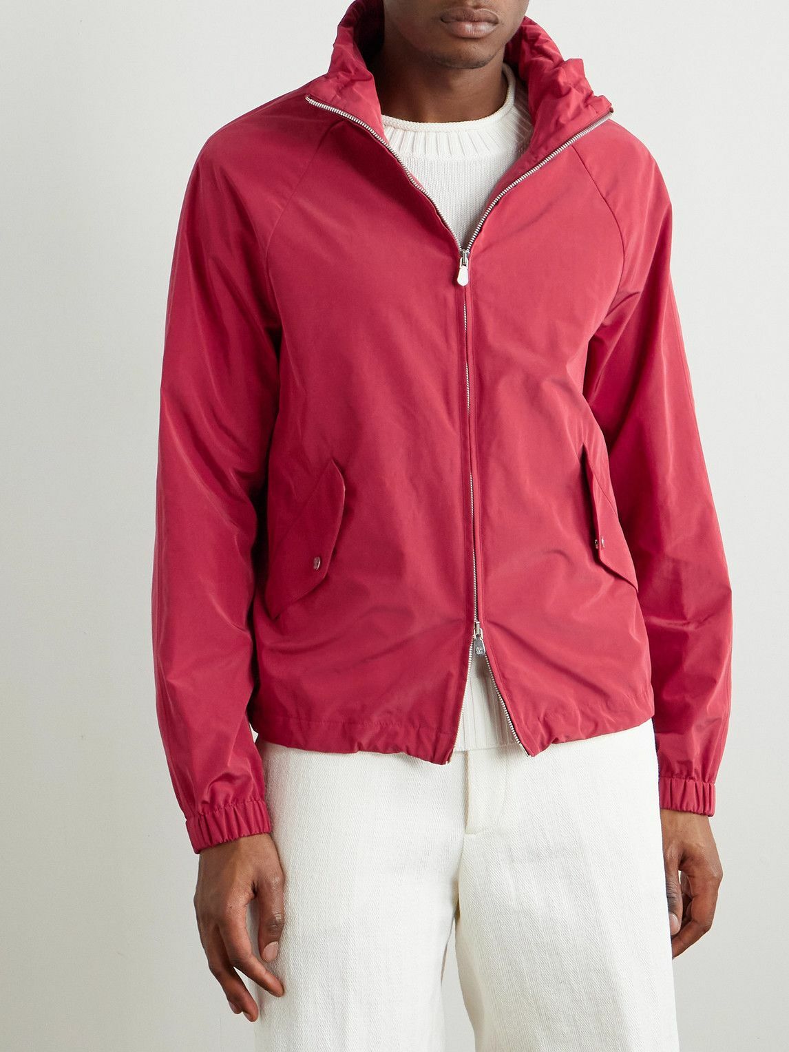Brunello Cucinelli - Shell Jacket - Red Brunello Cucinelli