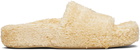 MM6 Maison Margiela Beige Spugna Vichy Sandals