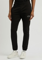 Club 1984 Essential Logo-embroidered Cotton Sweatpants Black