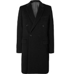 Dolce & Gabbana - Wool and Cashmere-Blend Coat - Black