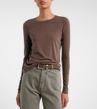 Max Mara Ribbed-knit T-shirt