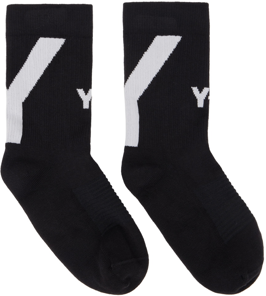 Photo: Y-3 Black Hi Socks