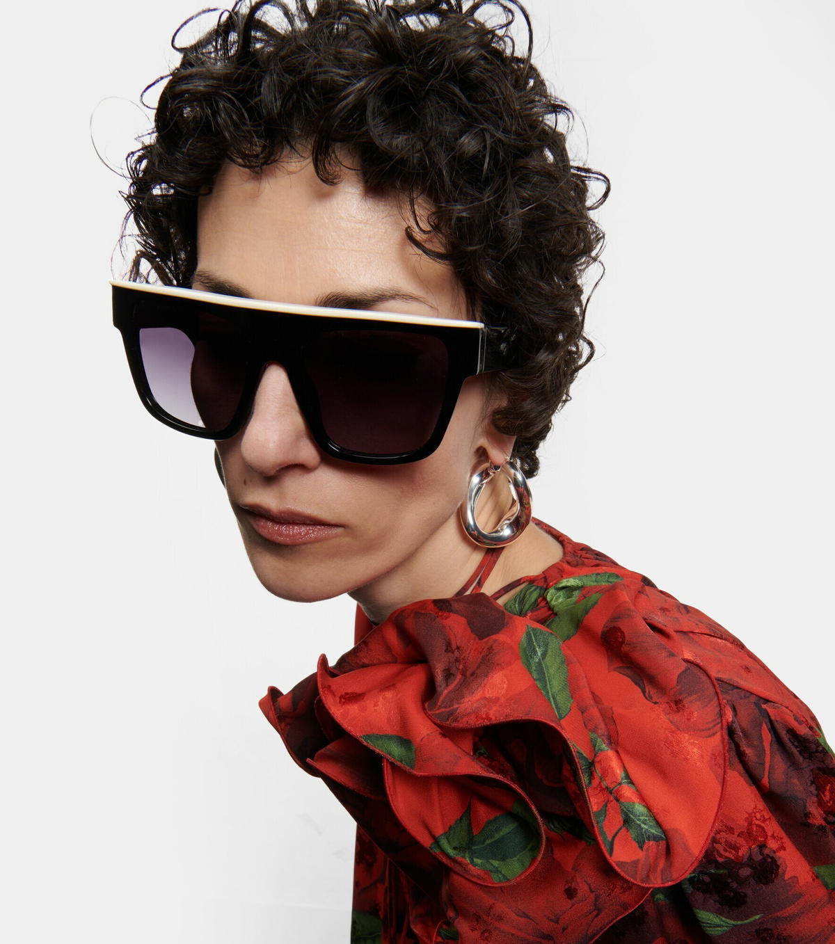 Madison Acetate Unisex Flat Top Sunglasses