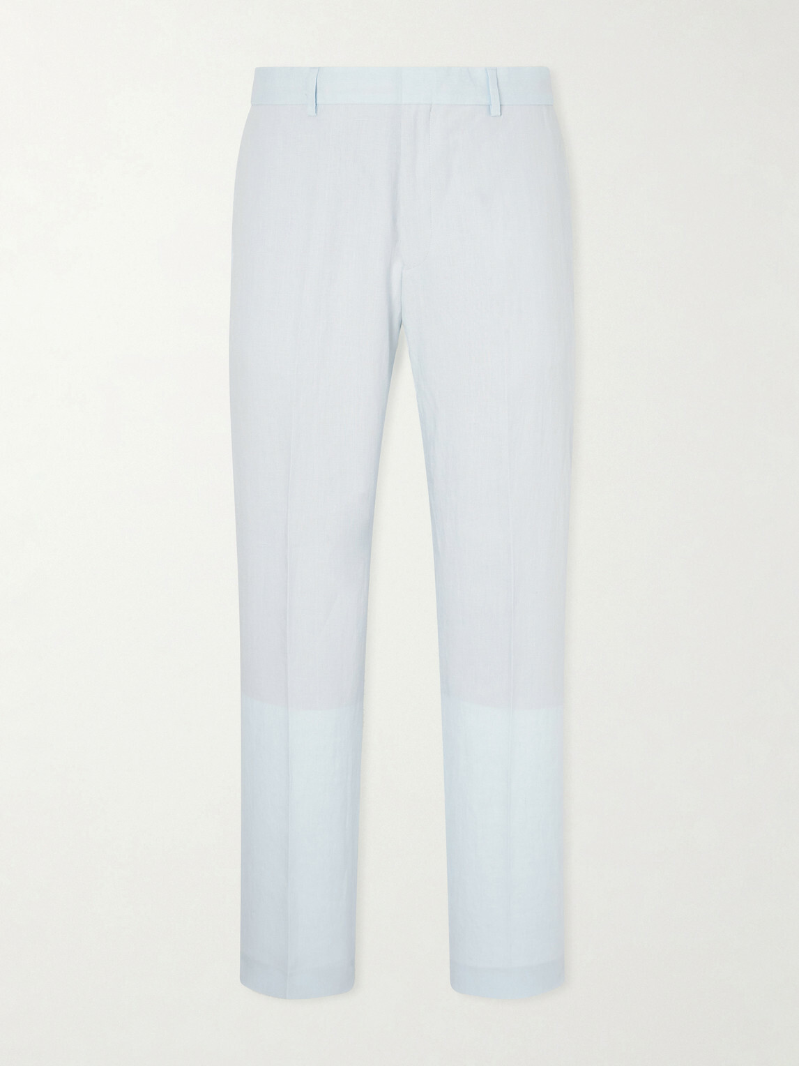 Paul Smith - Straight-Leg Linen Suit Trousers - Blue
