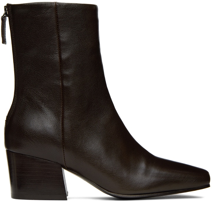 Photo: LEMAIRE Brown Soft 55 Boots