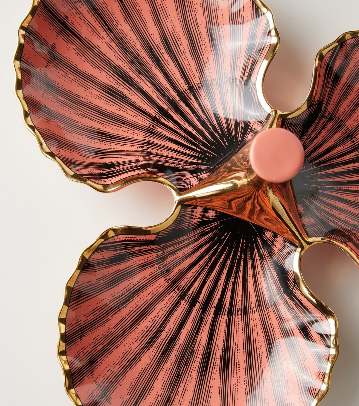 Jonathan Adler Sirena Trefoil porcelain serving dish