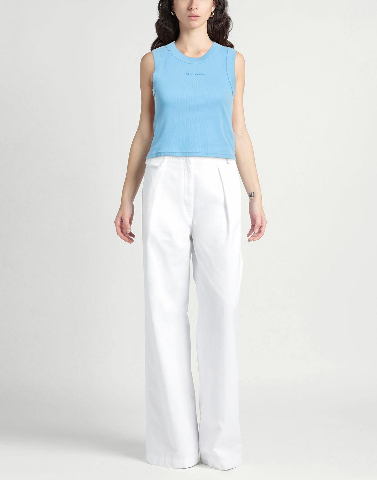 Daily Paper Womens Top Sky in Blue