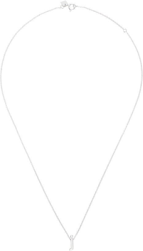 Photo: Le Gramme Alphabet 'J' Necklace