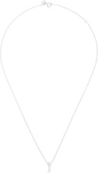 Le Gramme Alphabet 'J' Necklace