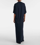 Balenciaga Cocoon cotton jersey maxi dress