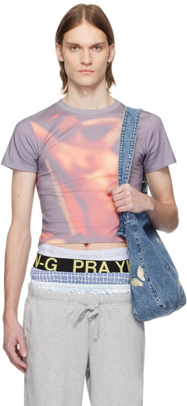 Photo: Carne Bollente Purple Cap d'Agde Secrets T-shirt