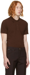 TOM FORD Brown Tennis Polo