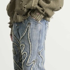 Thug Club Men's Tribal Denim Jeans in Blue